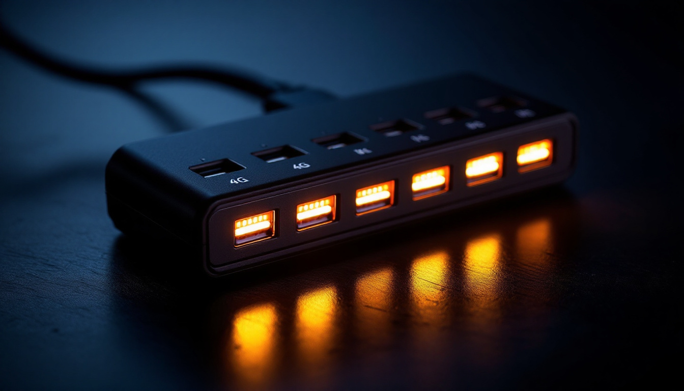 How to set up mobile proxies on a usb hub